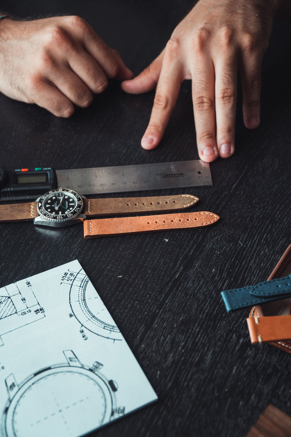 The Art of Handcrafted Elegance: ColaReb's Watch Strap Mastery